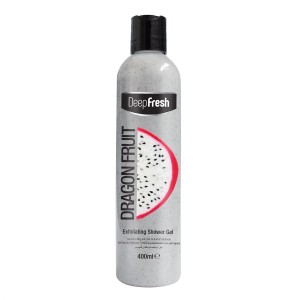 Ексфолиращ душ-гел за тяло с Драконов плод 400 ml - Deep Fresh